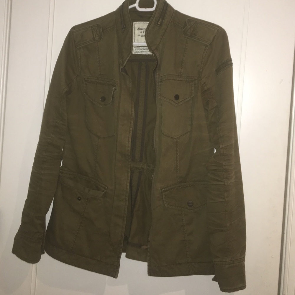 Army green jacket